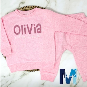 Baby Coming Home Outfit Personalized Baby Gift Embroidered Baby Outfit Baby Girl Coming Home Outfit Baby Shower Gift