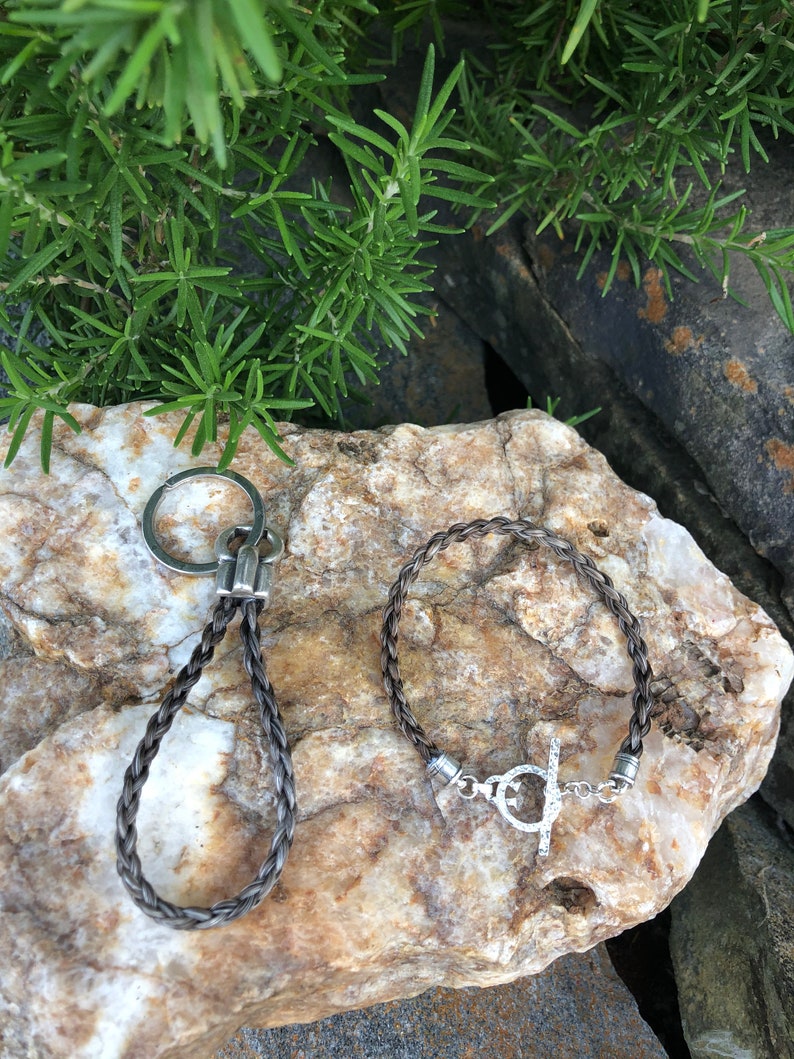 Custom Horse Hair Key Chain Etsy