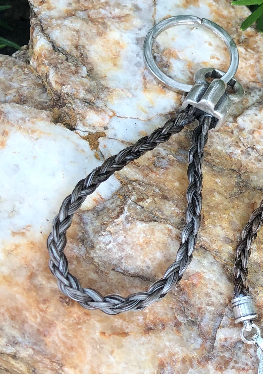 Custom Horse Hair Key Chain Etsy