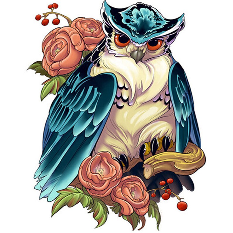 Cartoon Animals diamond painting 5D diamond painting Owl mosaic full diamond home decoration painting