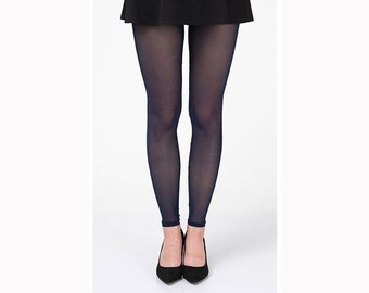 Navy Blue Tights - Etsy