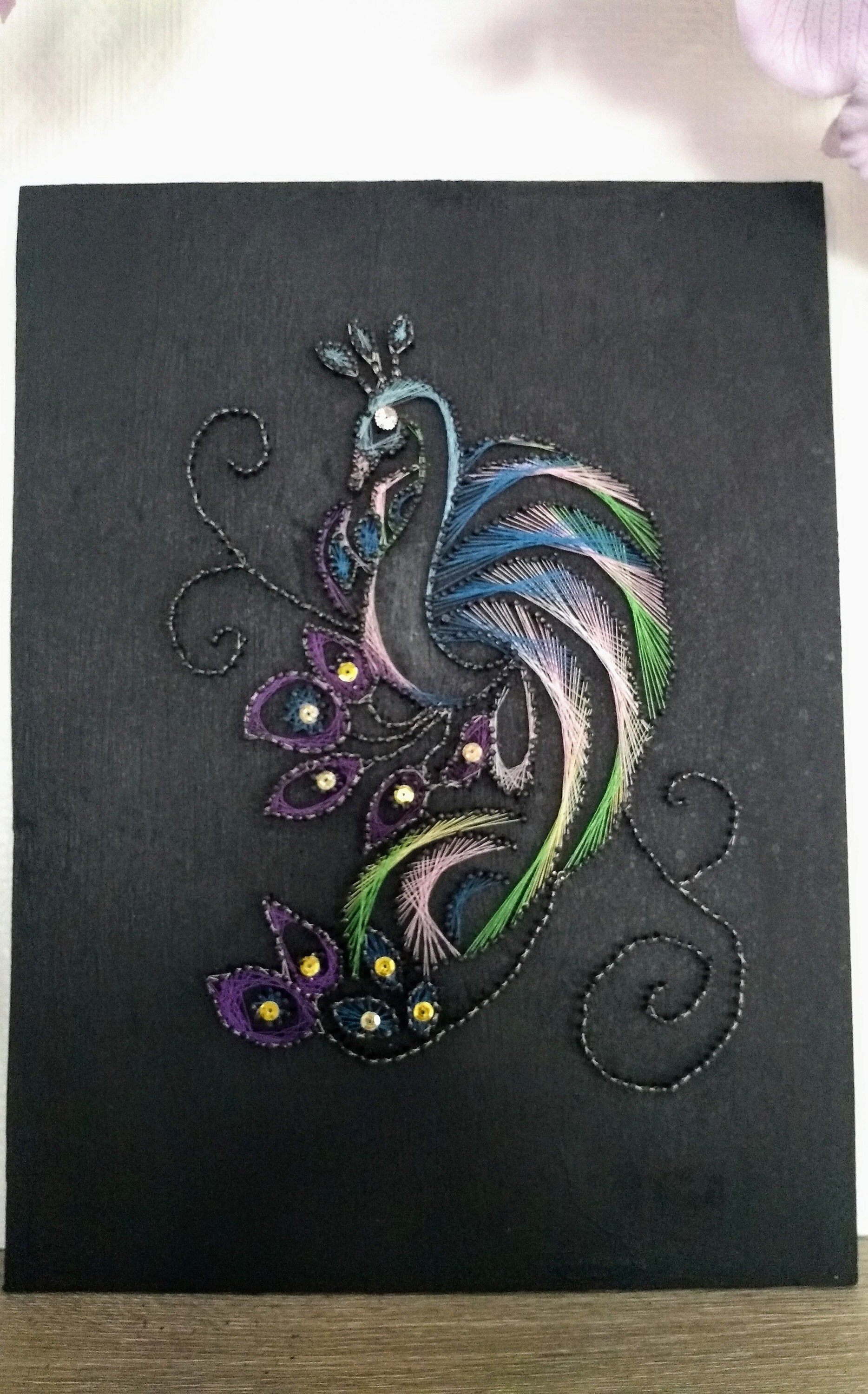 Paon Peacock Stringart