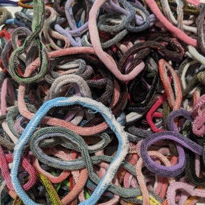 1lb or 2lb Loom Loops For Traditional 7 Inch Potholders or Coasters, Multicolored Bulk Weaving Refill, Kids Crafting Gift, Tips Included