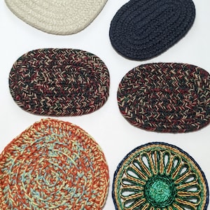 Vintage Woven/Straw Potholders