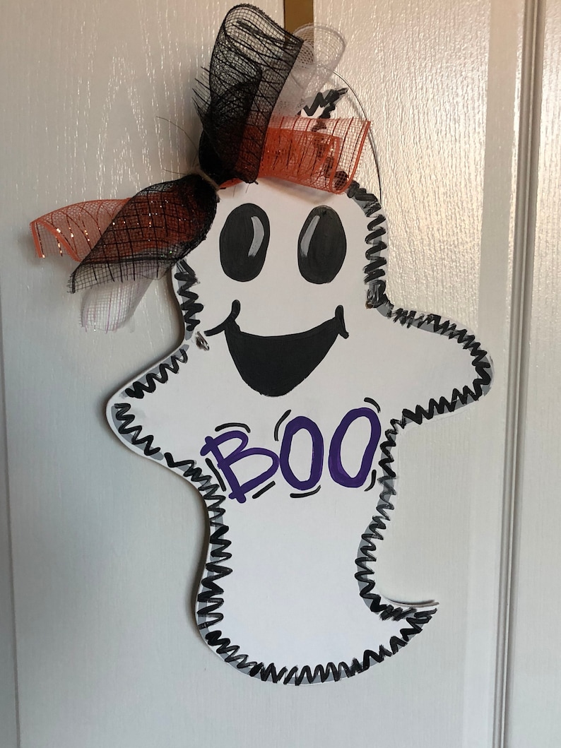 Whimsical Ghost Boo NOT scary Halloween