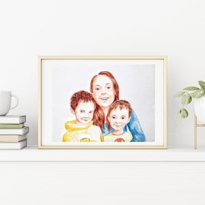 Ritratto di famiglia/ Originale/ Illustrazione/Isabel Budroni