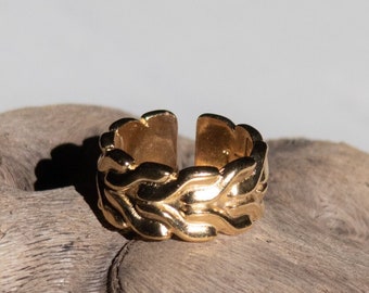 Foxtail chain ring