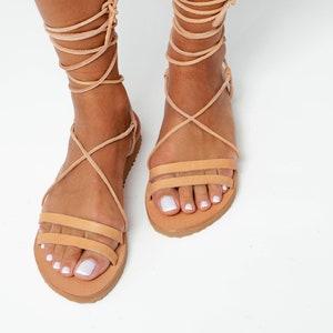 Leather Gladiator Sandals,  Ancient Greek Sandals, Sandales Grecques Plates, Griechische Sandalen, Sandalias Griegas, Tropeziennes, PAXOS