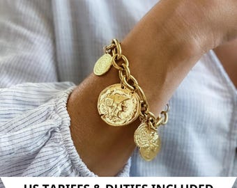 Grande Pendente Per Monete Medagliato Romano E Greco In - Foto 4