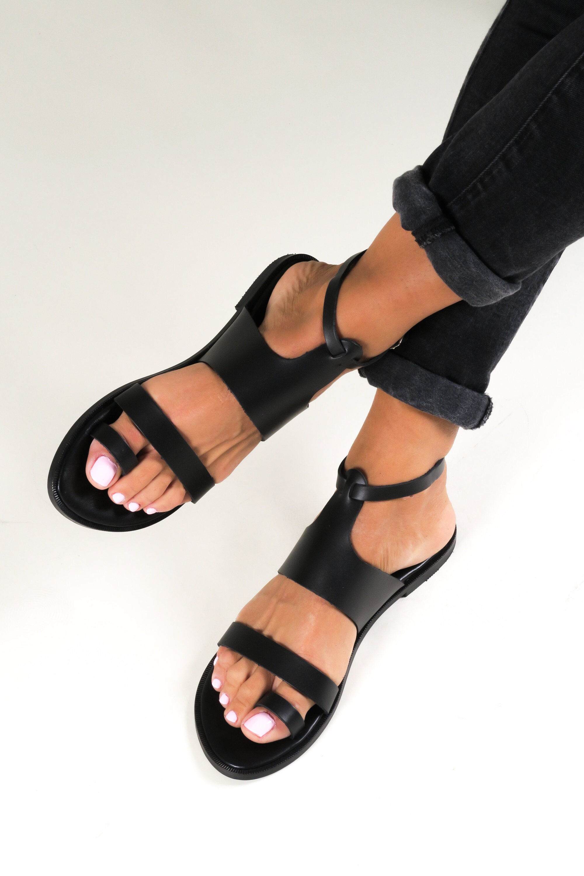 Greek Sandals for Women, Leather Gladiator Sandals, Sandales Grecques ...