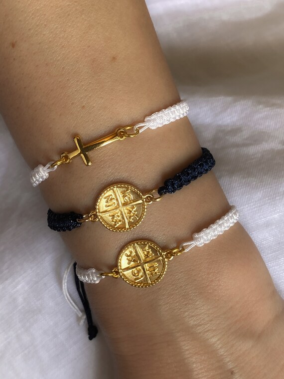 Amazon.com: Black Greek Komboskini Bracelet, Wooden Greek Cross (9mm),  Imported From Greece: Clothing, Shoes & Jewelry