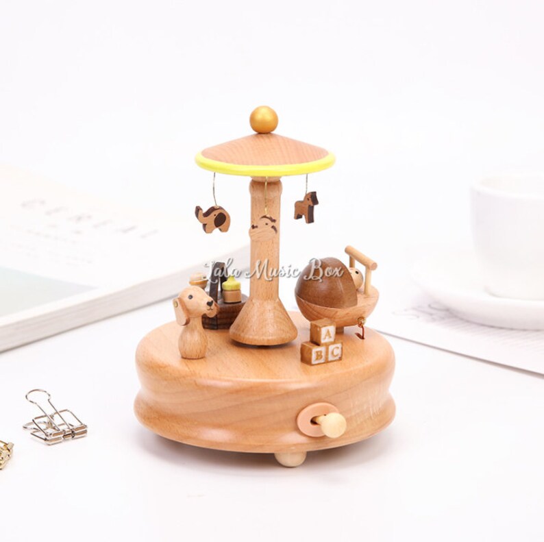 Wood Music Box/Personalized Music Box Gift For Baby Boy Etsy