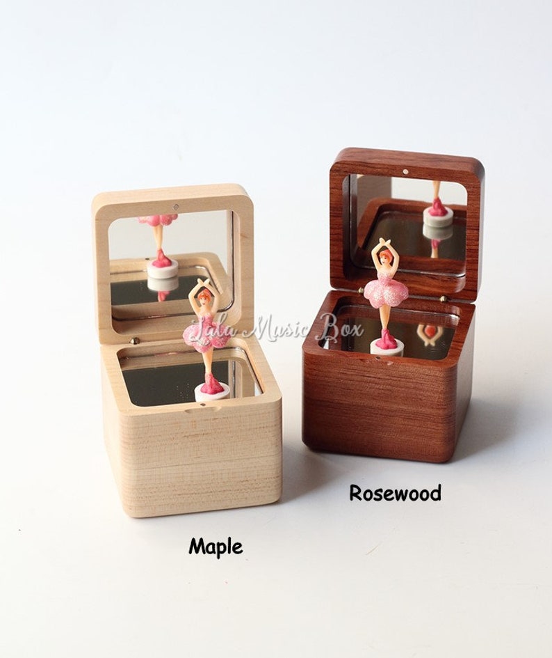 Custom Ballerina Music BoxWood Music BoxPersonalised Music BoxPersonalized Music BoxWooden Music BoxGift For Her Girl Friend WifeMB45