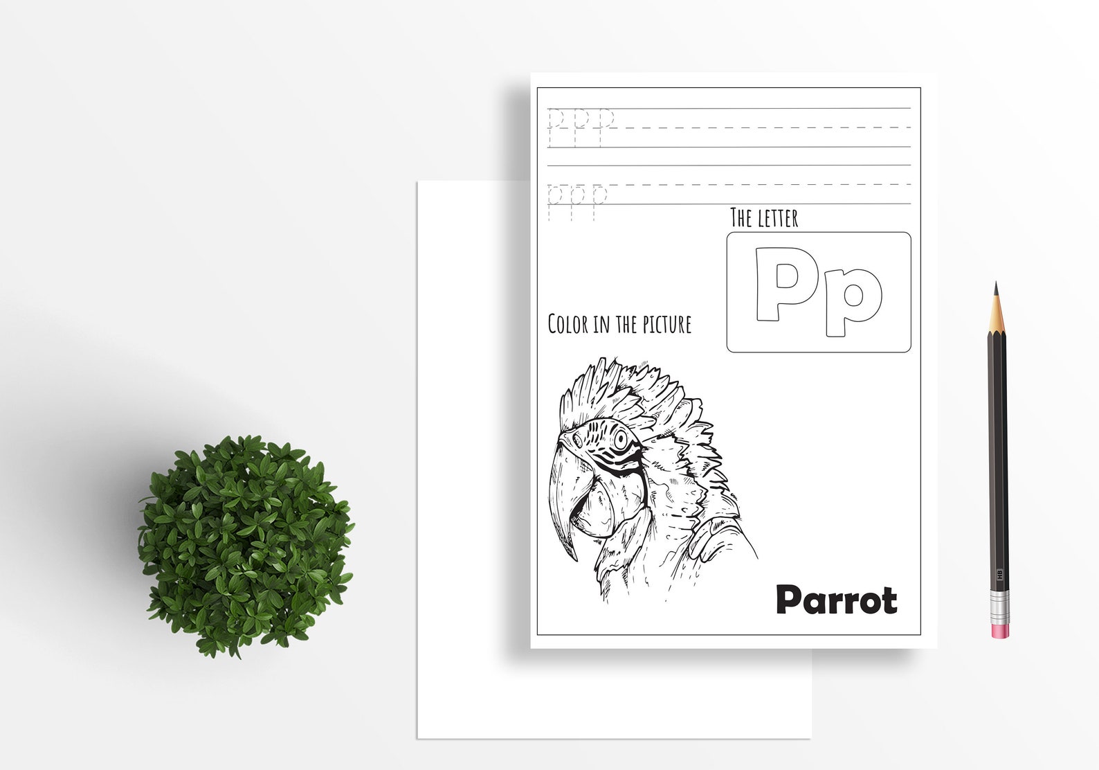 Alphabet Printable, Animal Alphabet, Printable Worksheet, Preschool ...