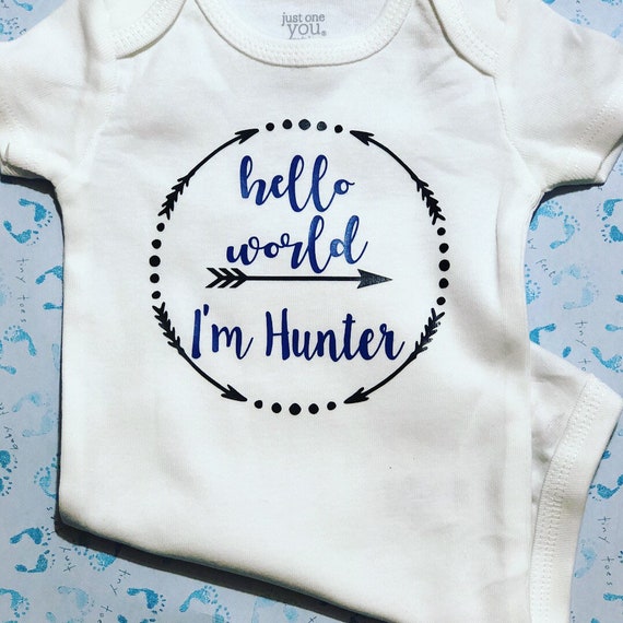 baby boy custom onesie