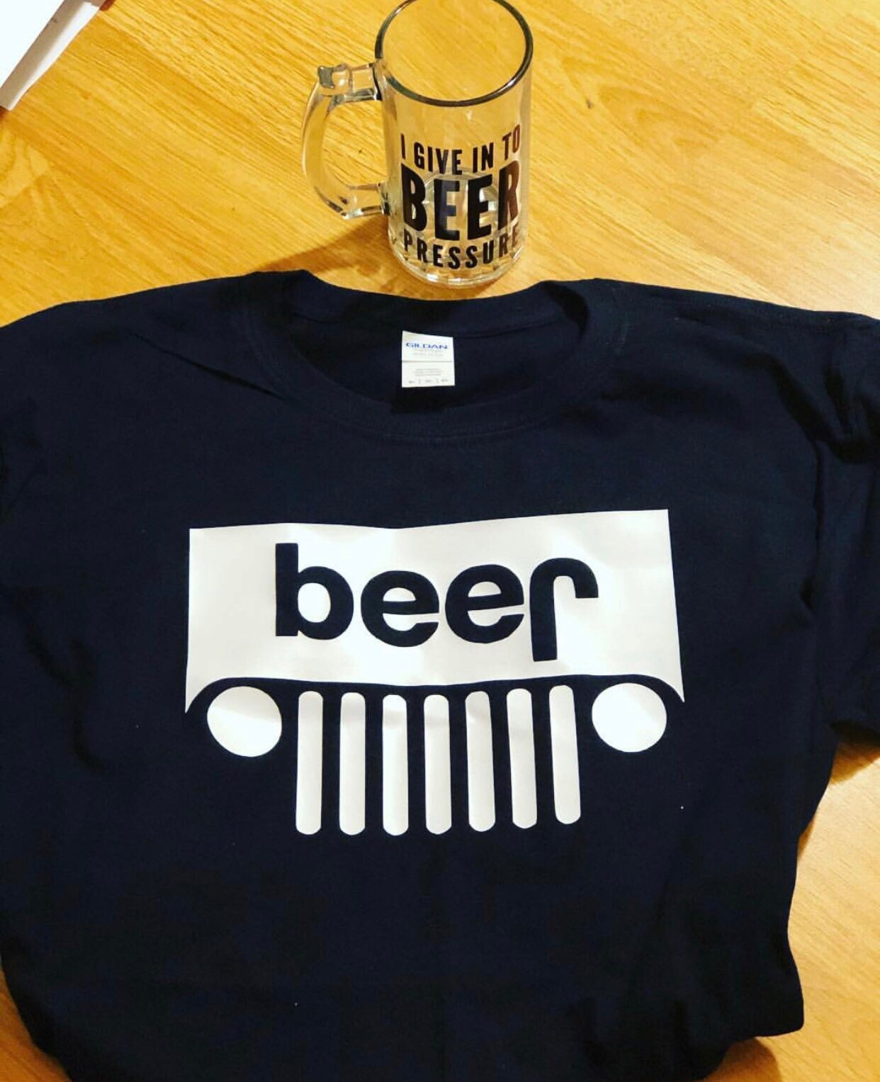 JEEP BEER T SHIRT Etsy