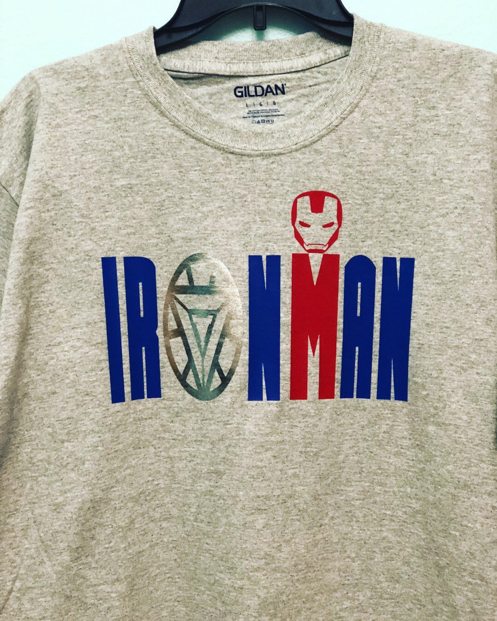 Womens T-shirt - Iron Man - Comi... Noir Noir - Prêt-à-Porter