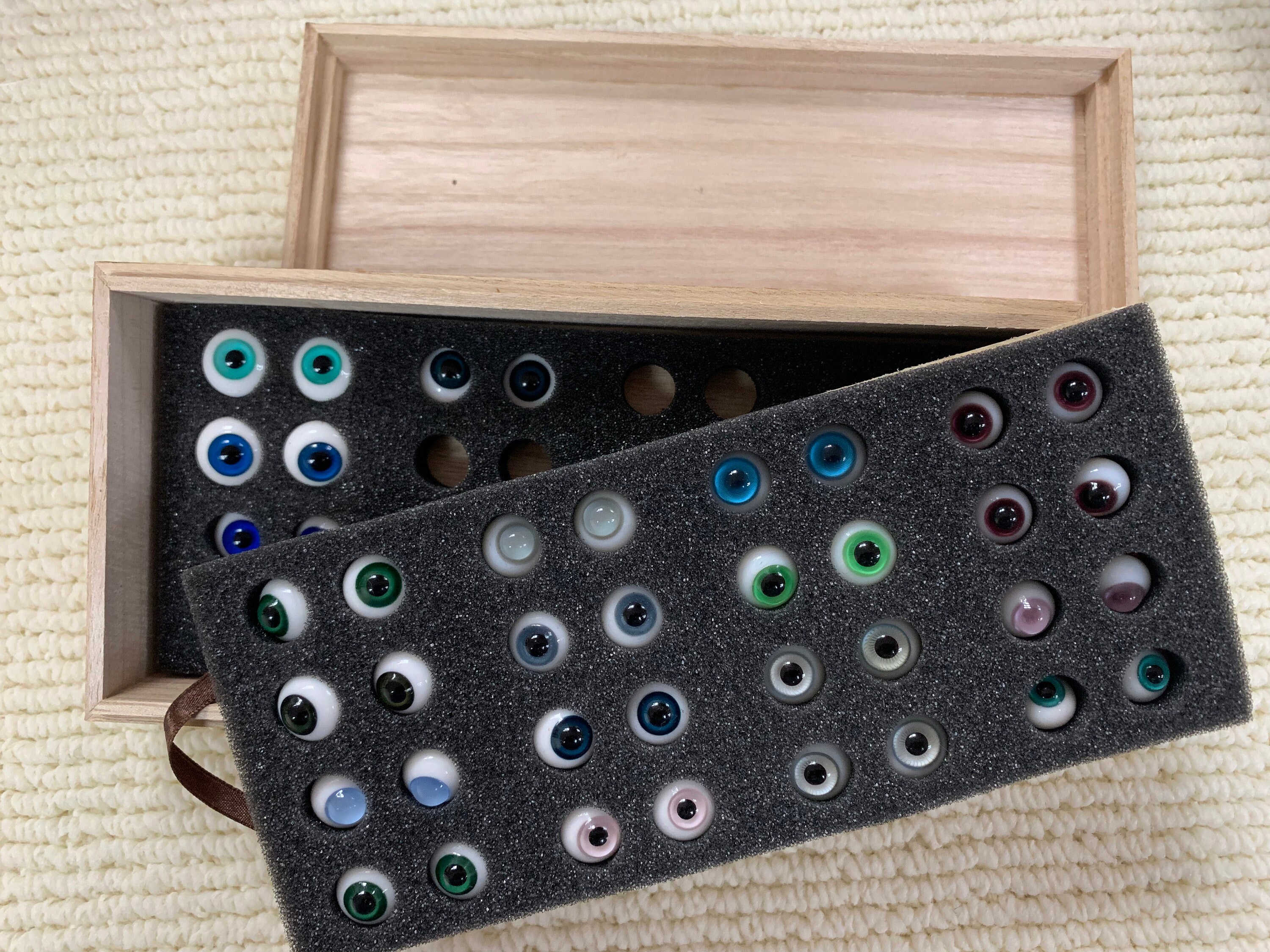 Wooden BJD Eyes Box for 10mm16mm Size Etsy