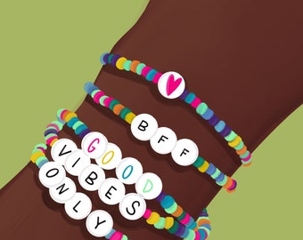 Friendship Bracelet Art Print