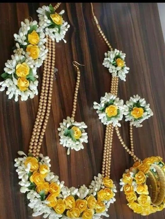 earrings for haldi