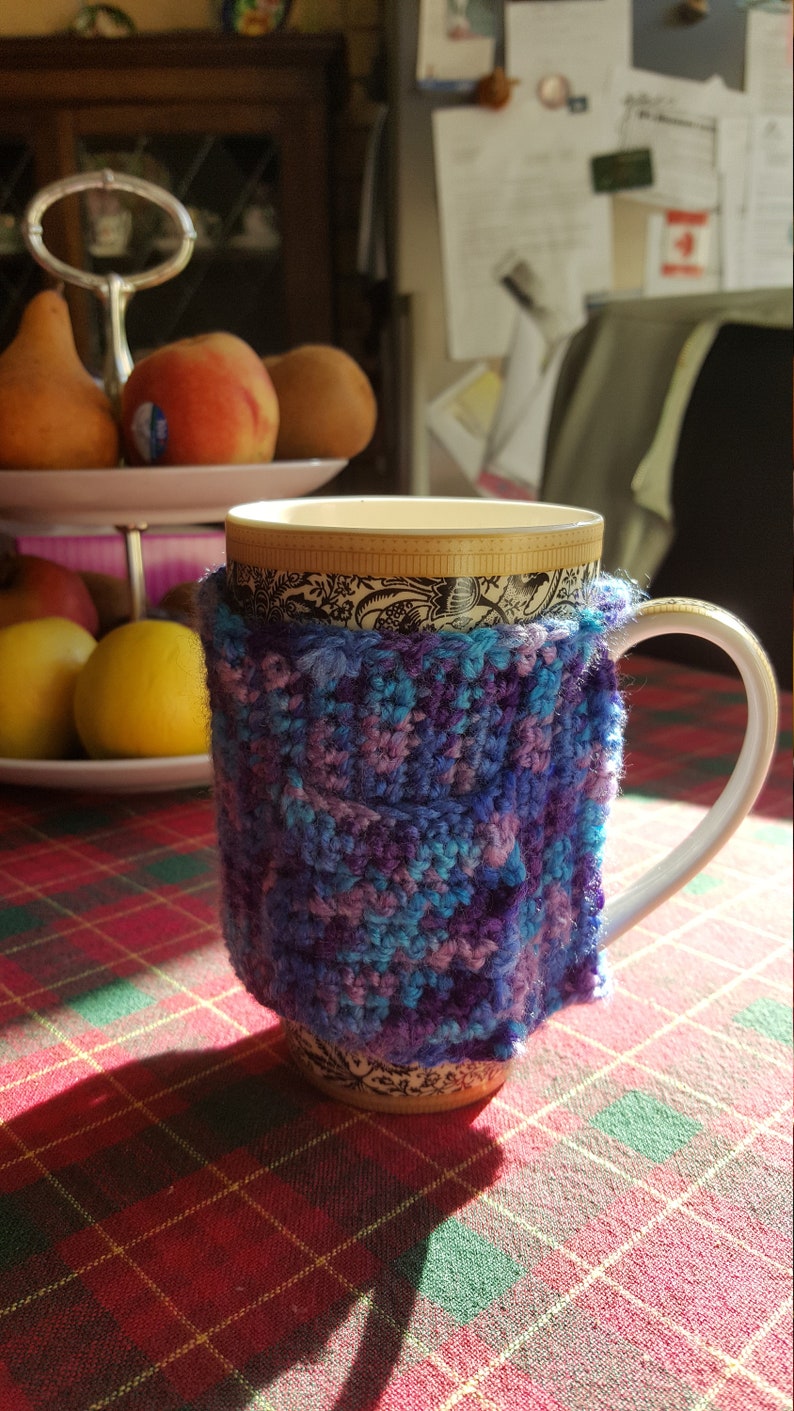 Cup Cozy with Spoon Holder image 5