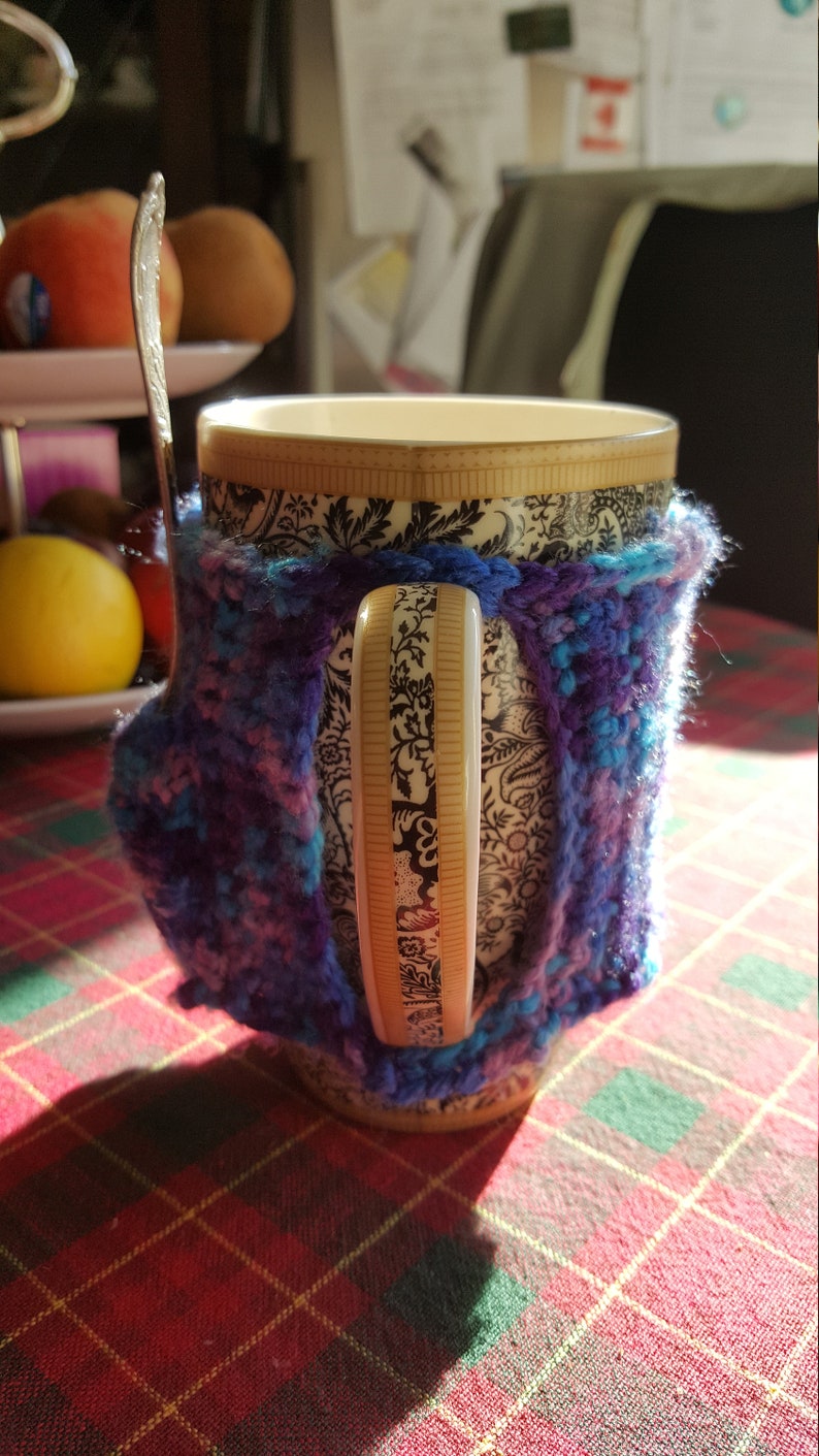 Cup Cozy with Spoon Holder image 3