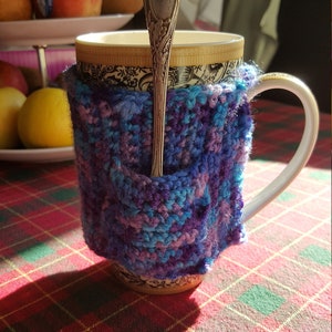 Cup Cozy with Spoon Holder image 1