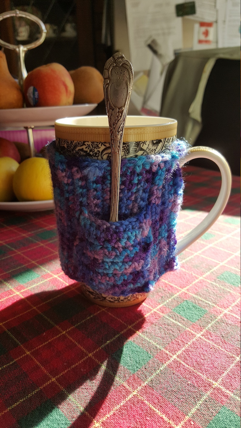 Cup Cozy with Spoon Holder image 1