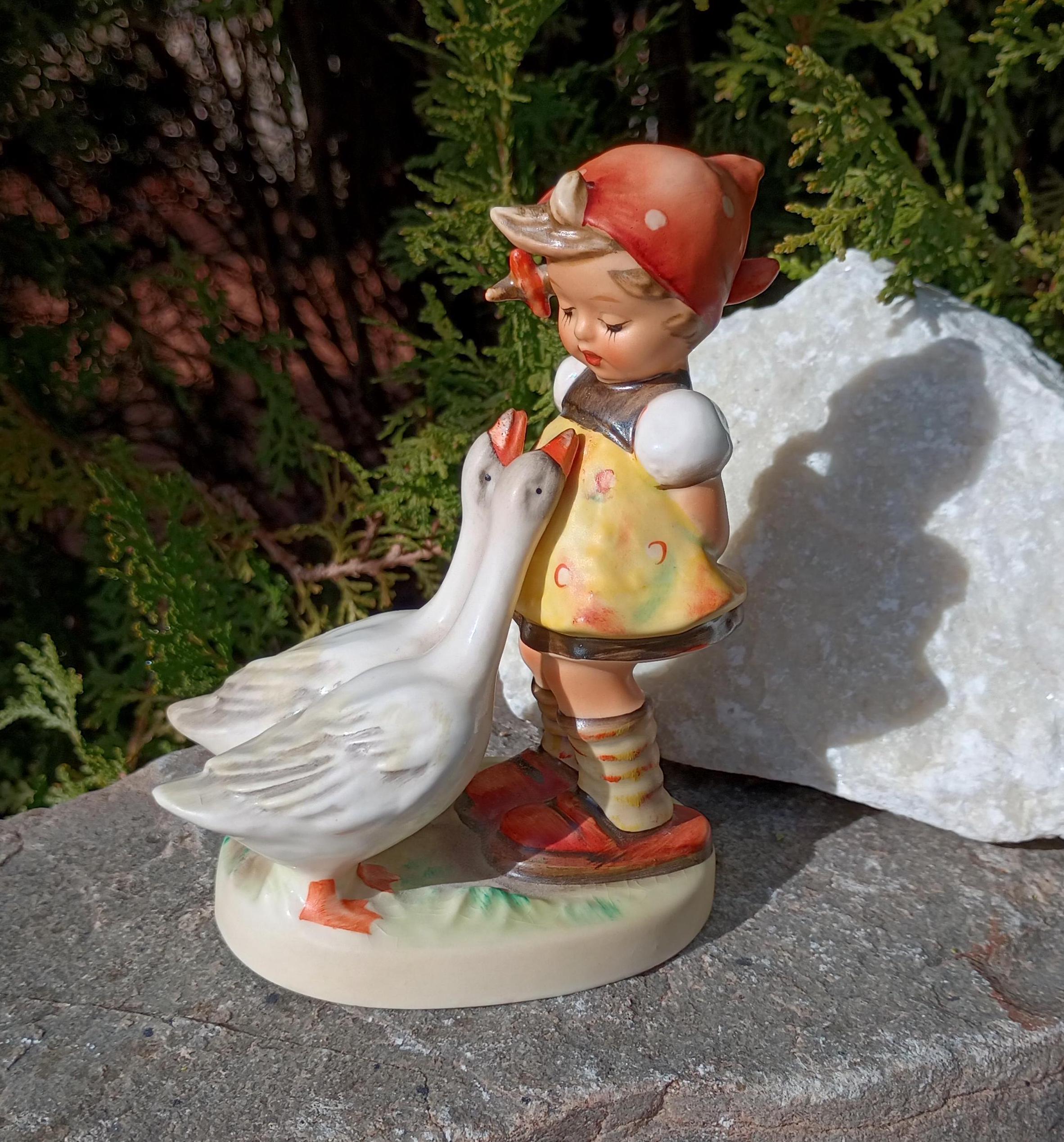 Hummel Girl With 2 Geese - Etsy
