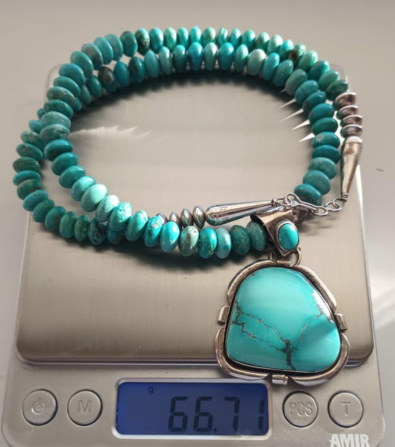セカオワ　TurquoiseNecklace(Silver) ターコイズ Turquoise Necklace（Silver） セカオワ