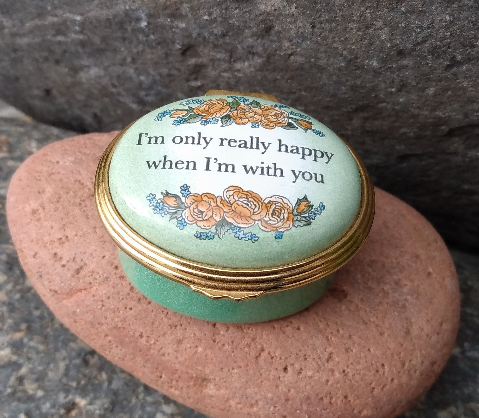 未使用 HALCYON DAYS ピーターラビット 花柄 ボックス ケース Halcyon Rabbit - Etsy