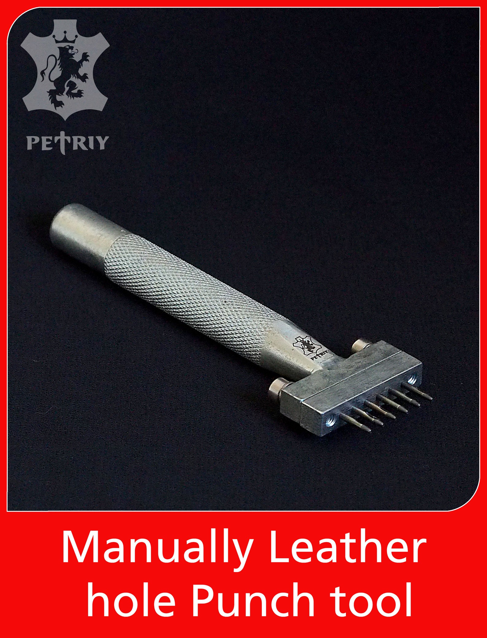 Manually Leather Hole Punch Tools Round 1 Mm Hole Stitching Etsy