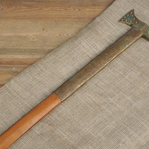 vintage brass ax gift for Valentines day