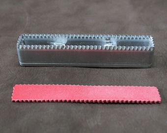 Cutter für Lederstanzen für Lederhandwerk für professionelle StahlPerforation Cutter Lederwerkzeug für Stanzmaschine