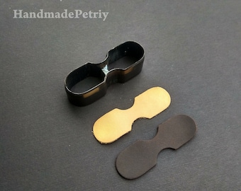 Cutters for leather, punches for leathercraft for professional, steel perforation cutter, leather tool for die cutting machine