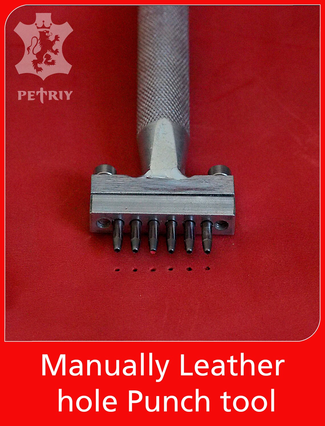 Manually Leather hole Punch tools Round 15 mm Hole Stitching Etsy