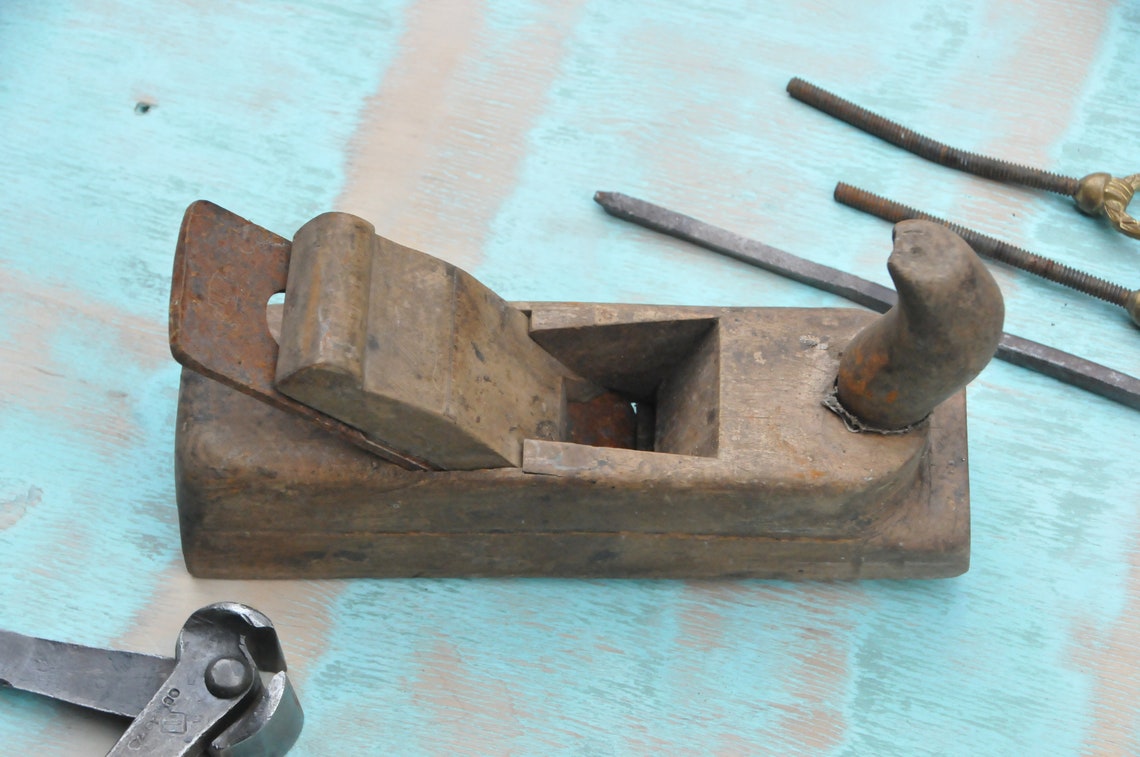 Antique Wood Plow Plane Gift for Father's Day Etsy