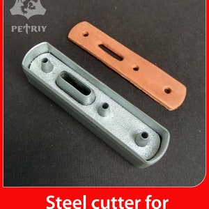 Cutter for leather crafts punches for leathercraft for professional steel cutter leather decoration tool for die cutting machine CUT-001