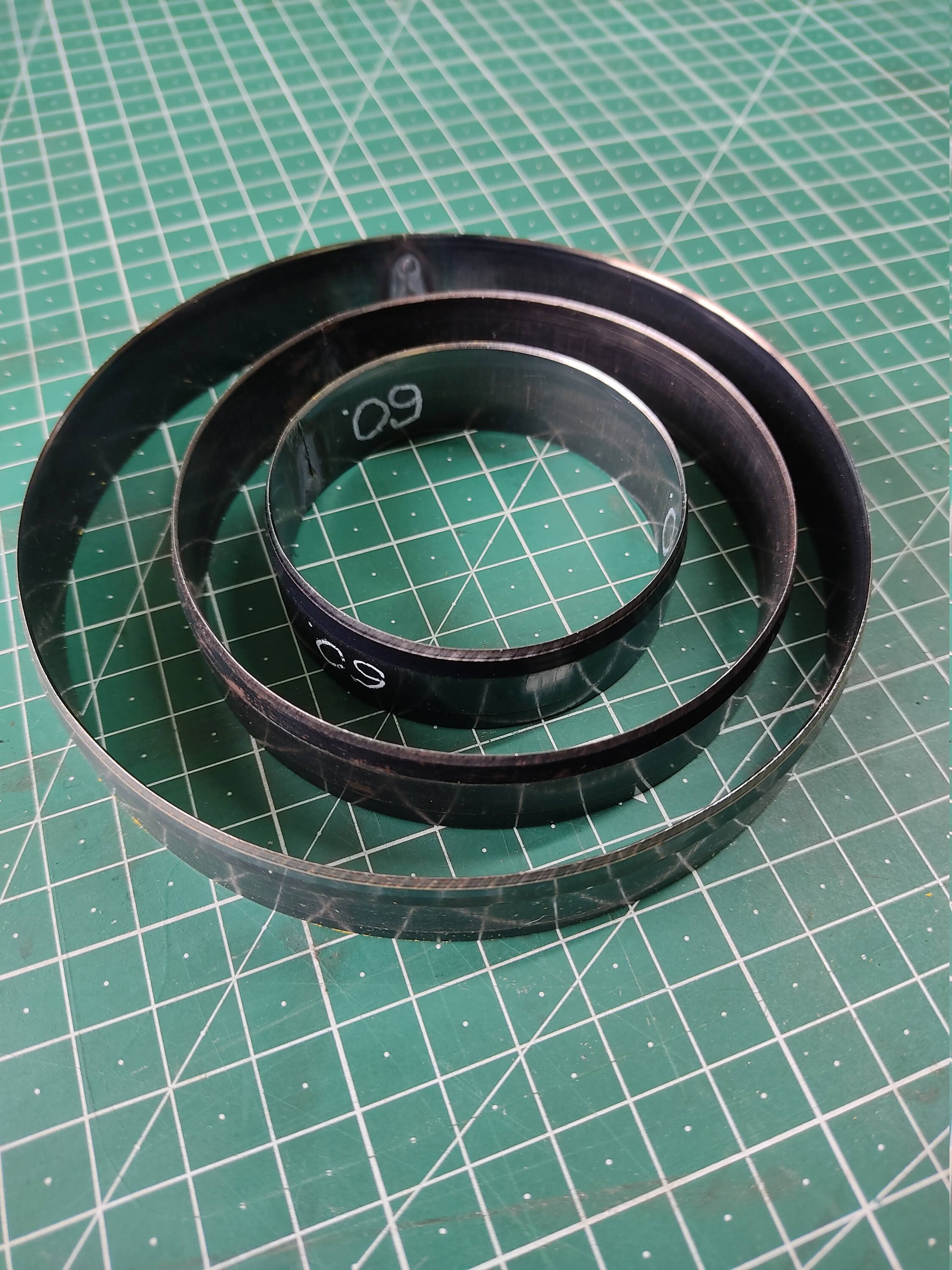 Round Leather Die Cutter Large Sizes Cutting Die Large Etsy UK