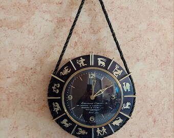 Vintage wall mechanical clock   gift for father's day
