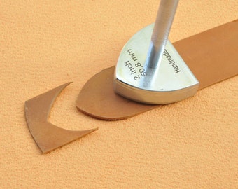V-Style Edge-End Punch, Leather strap cutter, 5 pcs/set (0,5'', 0,75'', 1'', 1,5'', 2'')  Cutter for leather crafts