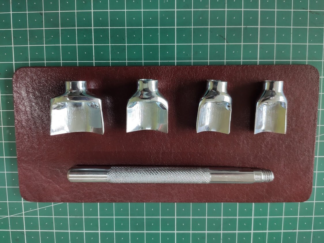 Corner Punch Leather Halfround Punching Tool Circle Strap Etsy UK