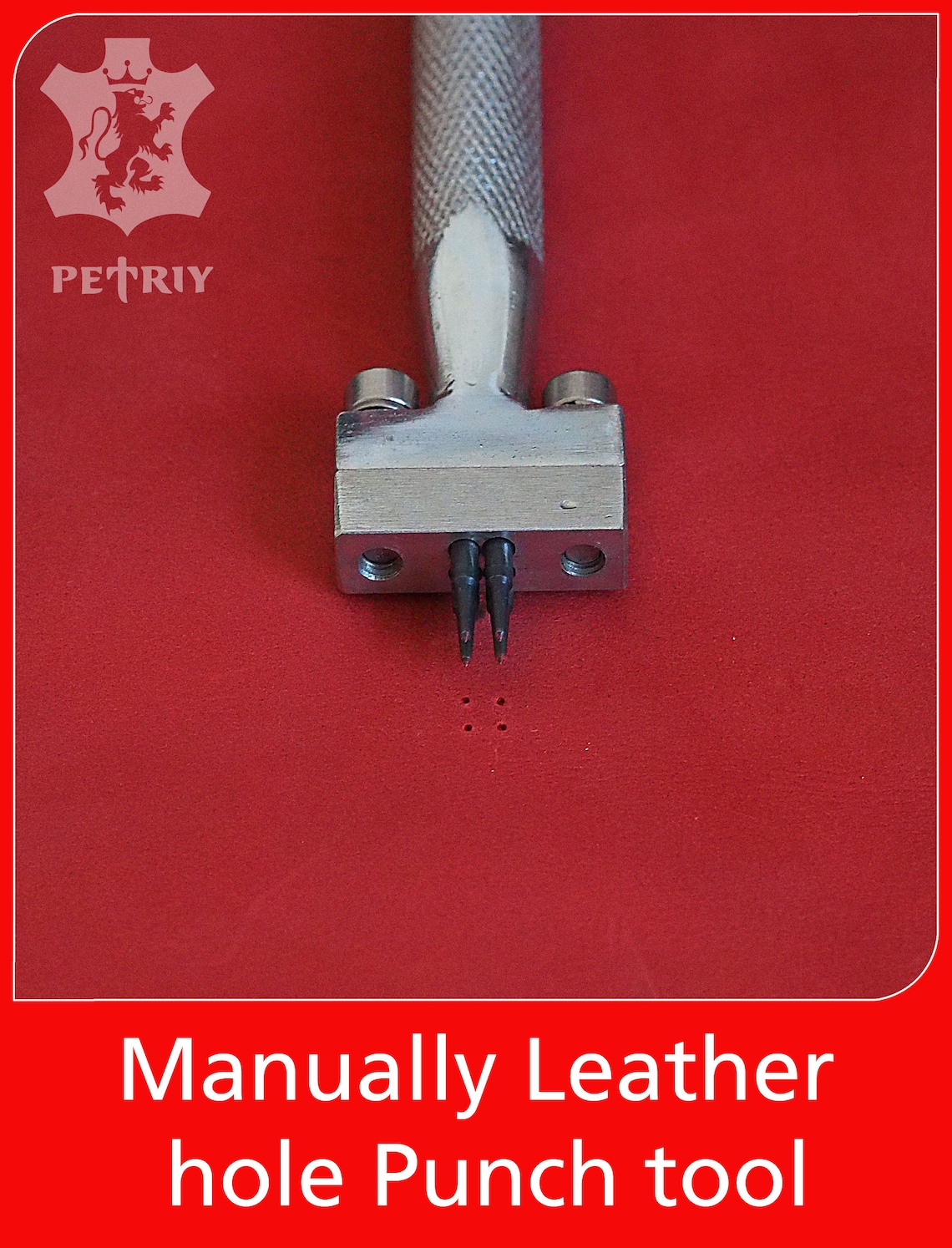 Manually Leather Hole Punch Tools Round 0 Mm Hole Stitching Etsy