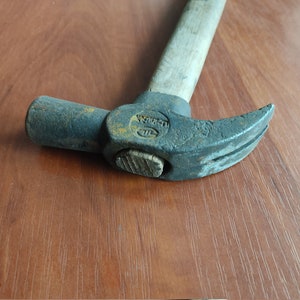 vintage hammer for the joiner  gift for father&#39;s day