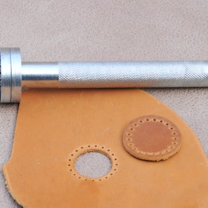 Puncher    punches for leathercraft    for professional   steel perforation cutter