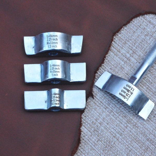 Set of hand punches for business cards