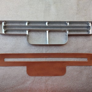 Cutter for sewing a zipper Cutters for leather  punches for leathercraft   steel perforation cutter leather tool for die cutting machine