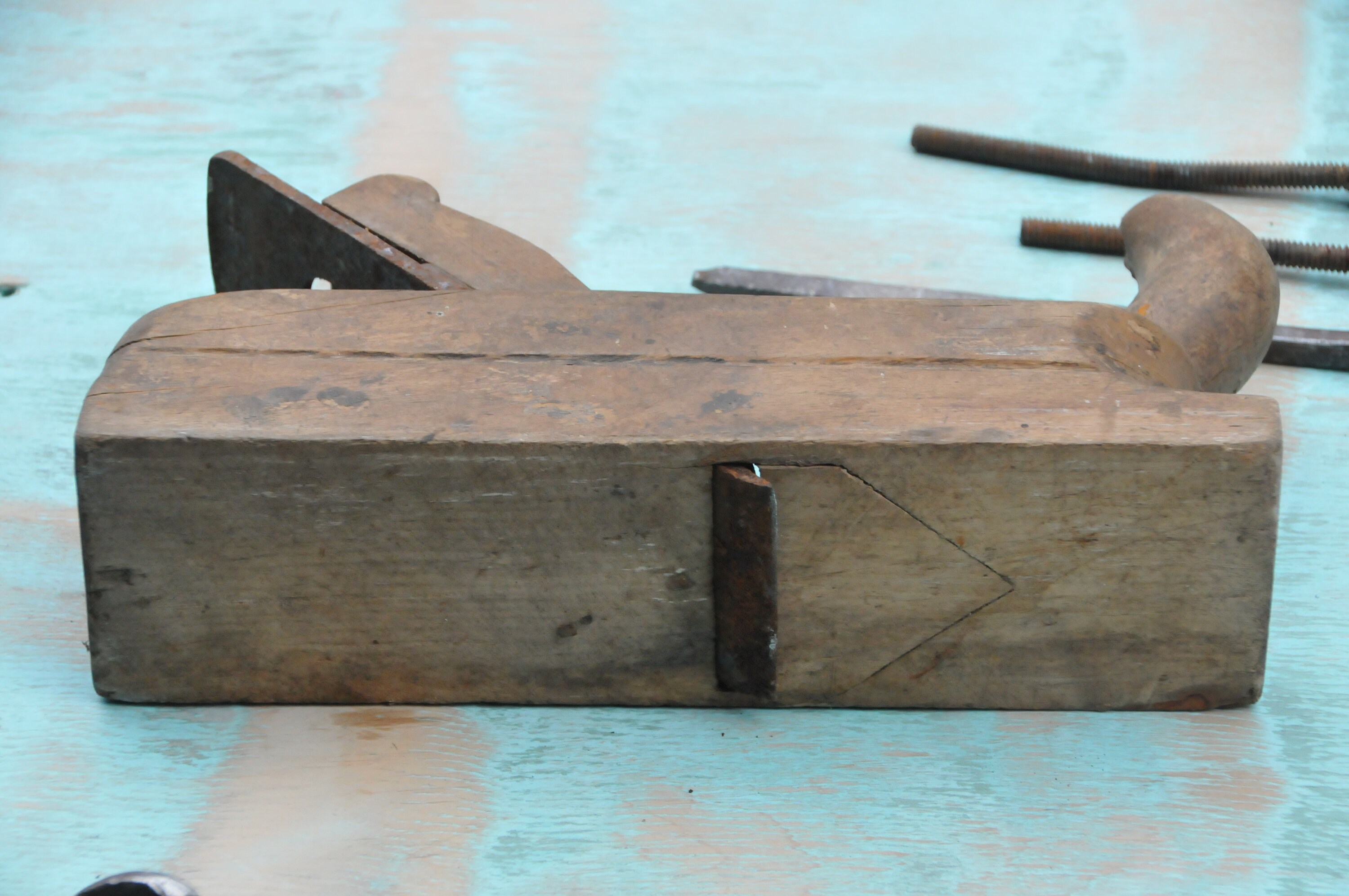 Antique Wood Plow Plane Gift for Labor Day Etsy