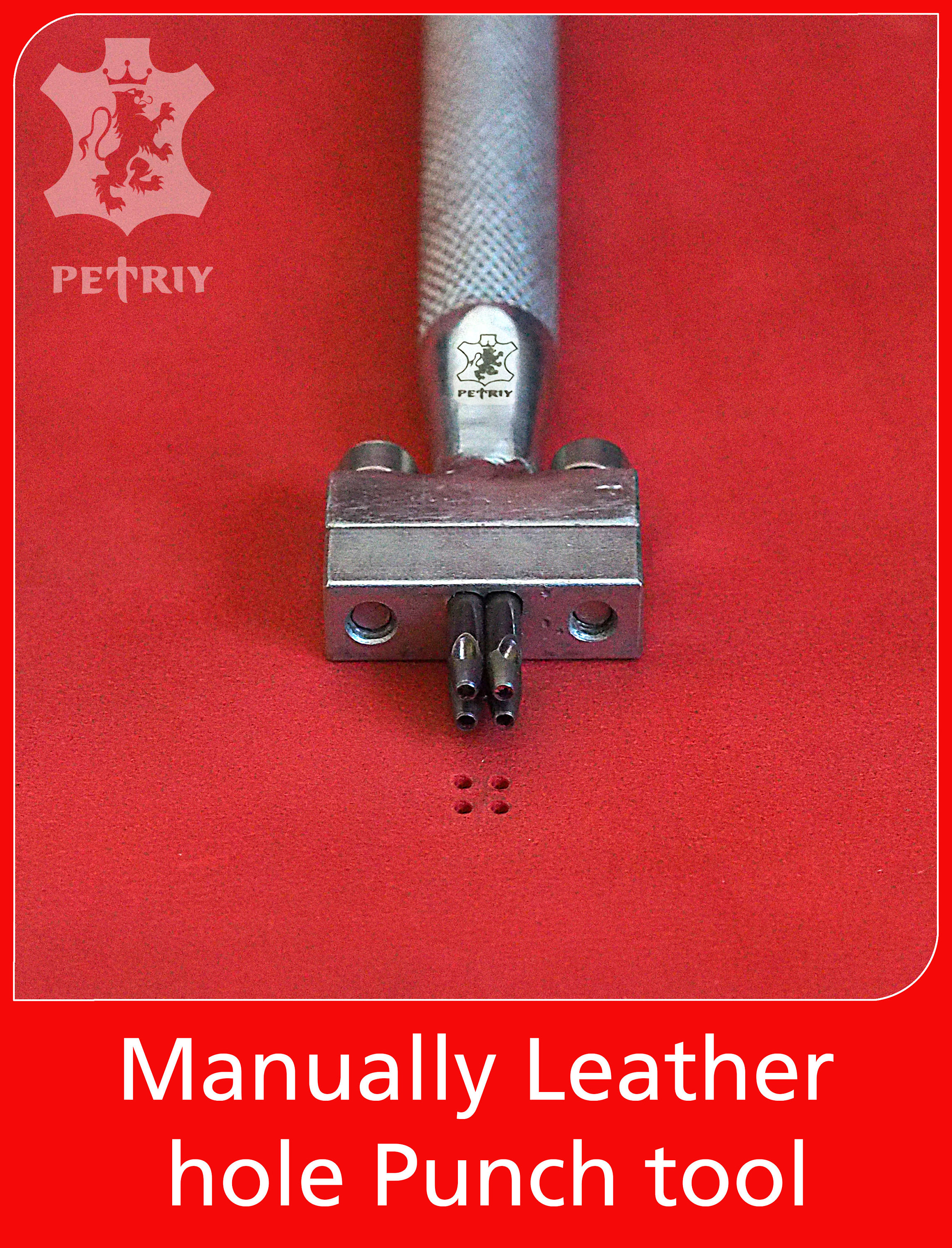 Manually Leather Hole Punch Tools Round 15 Mm Hole Stitching Etsy