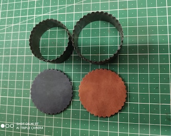 Osborne Rosette Cutter  cutter for a round opening  punches for leathercraft for professional  steel  cutter